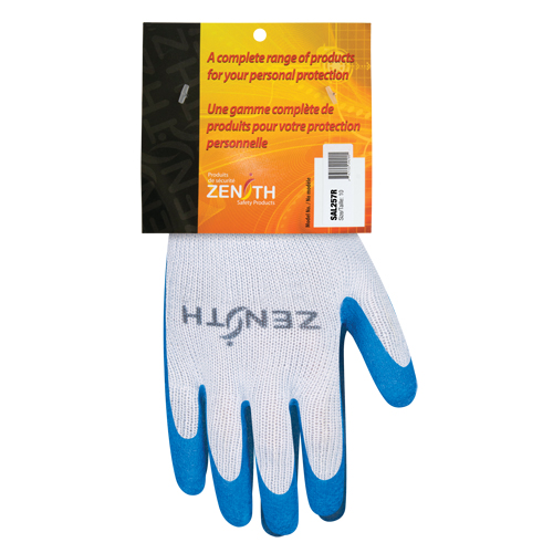 Gants enduits tricot&eacute; sans couture en caoutchouc naturel, 10, R&ecirc;vetement Latex de caoutchouc, Calibre 10, Enveloppe en Polyester/Coton Meunier Outillage Industriel