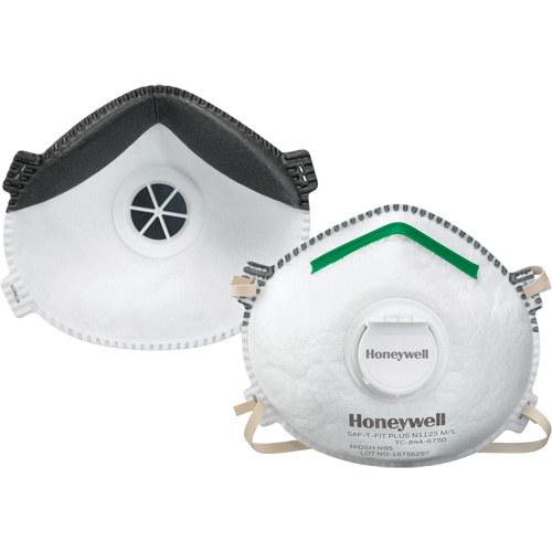 Saf-T-Fit&reg; Plus N1125 Particulate Respirators, N95, NIOSH Certified, Small Meunier Outillage Industriel