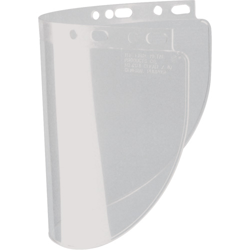 High Performance&reg; Faceshield, Propionate, Clear Tint Meunier Outillage Industriel