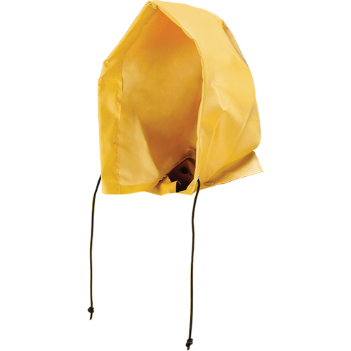 Neo-Slick Chemical & Acid Resistant Rain Hood, One Size, Yellow, PVC Meunier Outillage Industriel