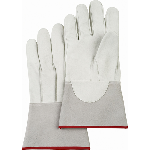 TIG Welding Gloves, Grain Pigskin, Size Large Meunier Outillage Industriel