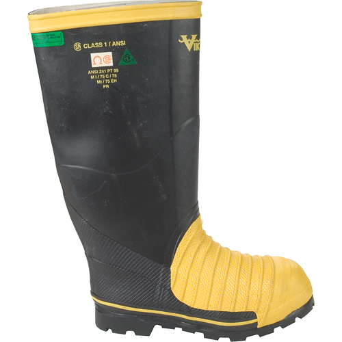 Miner 49er Professional Mining Boots, Rubber, Steel Toe, Size 7 Meunier Outillage Industriel