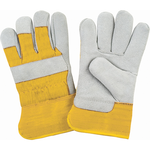 Gants d'ajusteur doubl&eacute;s pour l'hiver de premi&egrave;re qualit&eacute;, Moyen, Paume en Cuir de vache refendu, Doublure en Molleton de mousse Meunier Outillage Industriel