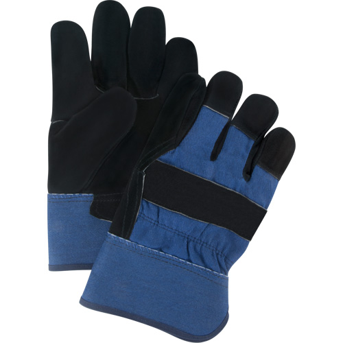 Gants d'ajusteur doubl&eacute;s pour l'hiver &agrave; chaleur sup&eacute;rieure, T-Grand, Paume en Cuir de vache refendu, Doublure en Thinsulate Meunier Outillage Industriel
