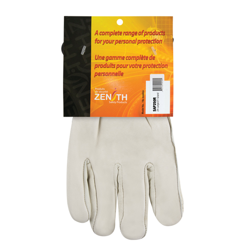 Standard-Duty Winter-Lined Driver's Gloves, 2X-Large, Grain Cowhide Palm, Fleece Inner Lining Meunier Outillage Industriel