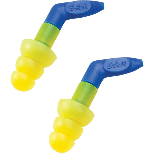 Bouchons d'oreilles r&eacute;utilisables E-A-R UltraFit, Sans cordon, Vrac - Sac en poly, 27 dB NRR, Taille unique Meunier Outillage Industriel