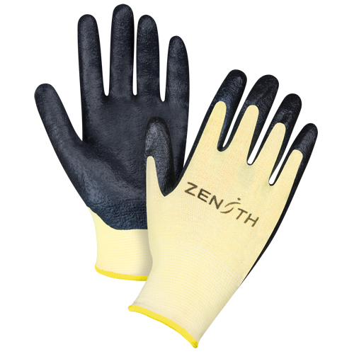 Superior Grip Cut-Resistant Gloves, Size 2X-Large/11, 13 Gauge, Foam Nitrile Coated, Aramid Shell, ANSI/ISEA 105 Level 3/EN 388 Level 5 Meunier Outillage Industriel