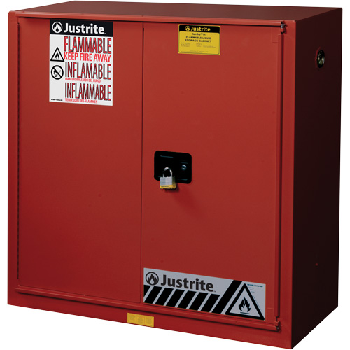 Sure-Grip&reg; EX Combustibles Safety Cabinet for Paint and Ink, 40 gal., 3 Shelves Meunier Outillage Industriel