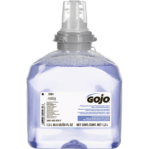 Savon pour les mains de premi&egrave;re qualit&eacute; TFX avec revitalisants, Liquide, 1,2 L, Parfum&eacute; Meunier Outillage Industriel