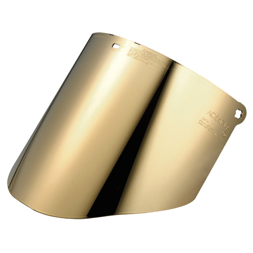 Total Performance Faceshield Window, Polycarbonate, Green Tint Meunier Outillage Industriel