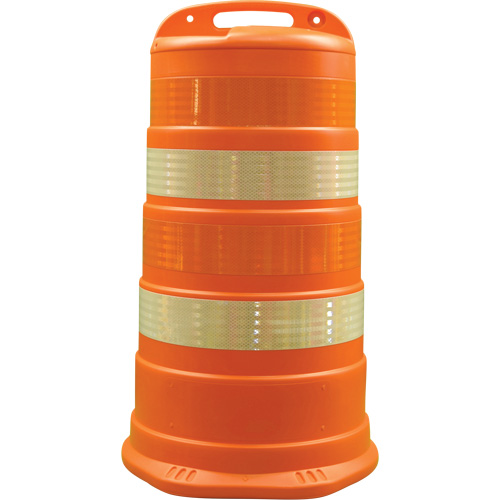Trailboss Channelizer Drums, 41.27" High, Orange Meunier Outillage Industriel