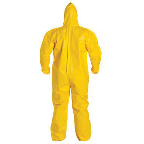 Hooded Coveralls, Tychem&reg; 2000, 3X-Large, Yellow Meunier Outillage Industriel