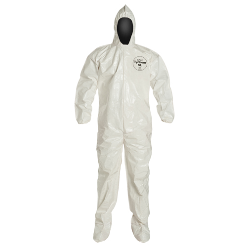 Tychem&reg; 4000 Coveralls, 2X-Large, White Meunier Outillage Industriel