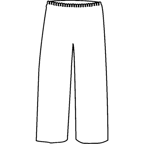 Pants, Tyvek&reg; 400, 2X-Large, White Meunier Outillage Industriel