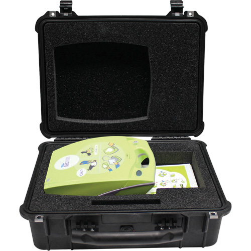 Grande mallette de transport Pelican pour DEA, Zoll AED Plus Pour, Non m&eacute;dical Meunier Outillage Industriel