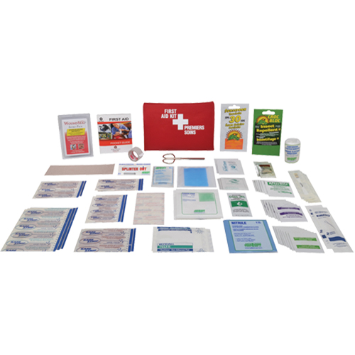 Adventure First Aid Kits, Class 1 Medical Device, Nylon Bag Meunier Outillage Industriel
