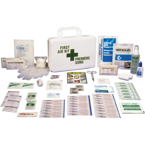 Welders' First Aid Kits, Class 1 Medical Device, Plastic Box Meunier Outillage Industriel