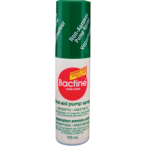 Traitement de premiers soins Bactine, Liquide Meunier Outillage Industriel