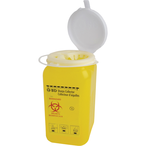 Boîtes pour objets pointus & tranchants BD, Capacit&eacute; de 1,4 L  Meunier Outillage Industriel