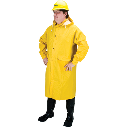 Imperm&eacute;able long RZ200, Polyester, Petit, Jaune Meunier Outillage Industriel