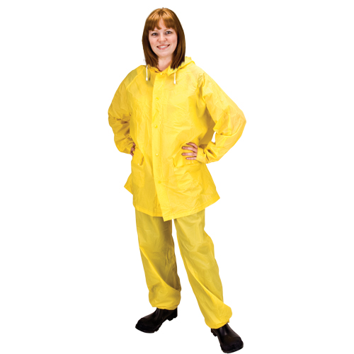 V&ecirc;tements imperm&eacute;ables RZ300, PVC, Grand, Jaune Meunier Outillage Industriel
