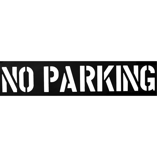 Parking Lot Stencils, English, 12" Meunier Outillage Industriel