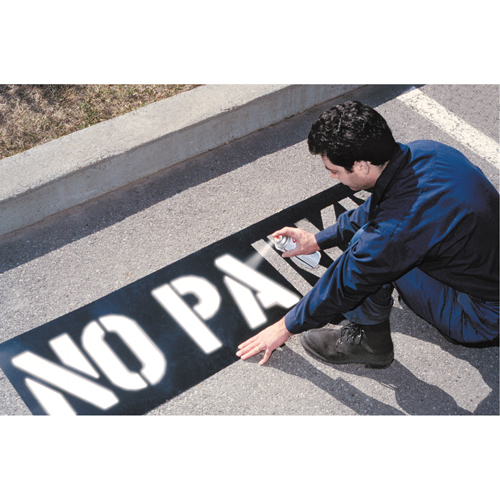 Parking Lot Stencils, English, 12" Meunier Outillage Industriel