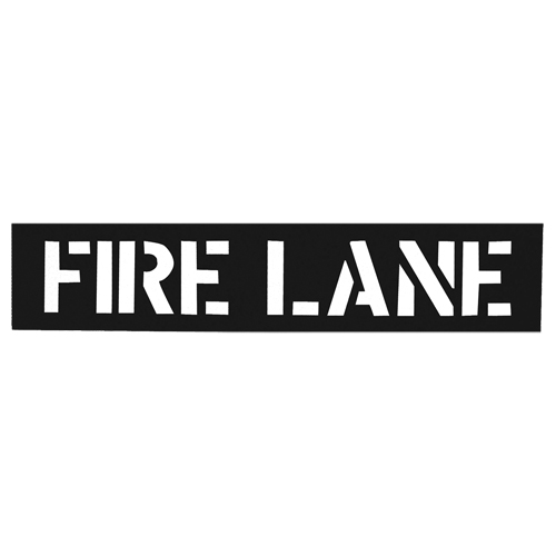 Parking Lot Stencils, English, 12" Meunier Outillage Industriel
