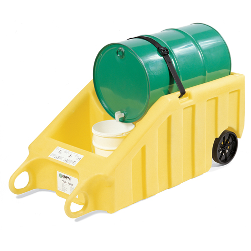 Poly-Dolly, 69" lo x 31,7" la x 26,5" h, Cap. de d&eacute;versement 70 gal. US Meunier Outillage Industriel