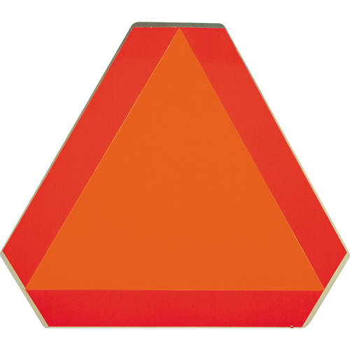 Panneaux de signalisation pour v&eacute;hicules lents, Vinyle, 16" la x 16" h Meunier Outillage Industriel
