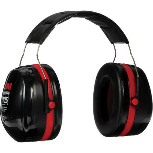 Peltor Optime 105 Series Earmuffs, Headband, 30 NRR dB Meunier Outillage Industriel