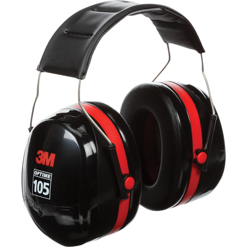 Peltor Optime 105 Series Earmuffs, Headband, 30 NRR dB Meunier Outillage Industriel