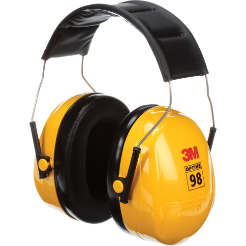 Peltor Optime 98 Series Earmuffs, Headband, 25 NRR dB Meunier Outillage Industriel