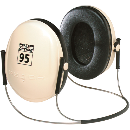 Peltor Optime 95 Series Earmuffs, Neckband, 21 NRR dB Meunier Outillage Industriel
