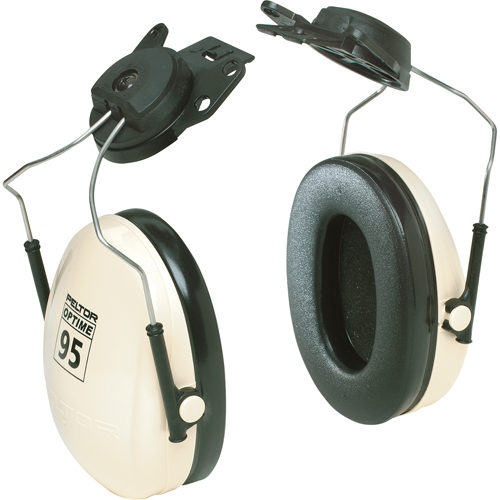 Peltor Optime 95 Series Earmuffs, Cap Mount, 21 NRR dB Meunier Outillage Industriel