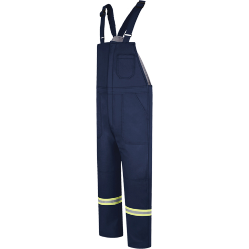 Salopettes &agrave; bavette isol&eacute;es de luxe avec bandes r&eacute;fl&eacute;chissantes, 3T-Grand, Bleu marin Meunier Outillage Industriel