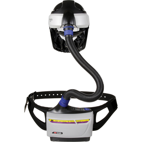 Trousse industrielle lourde pour APR motoris&eacute; TR-600 de Versaflo, Capuchon & visi&egrave;re, Pile Lithium-ion Meunier Outillage Industriel