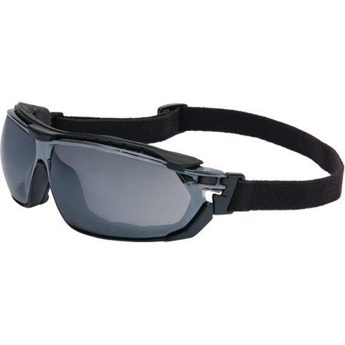 Lunettes de s&eacute;curit&eacute; &eacute;tanches Uvex Tirade, Lentille Argent/Miroir, Antibu&eacute;e, ANSI Z87+/R&eacute;pond ou surpasse la norme CSA Z94.3 Meunier Outillage Industriel