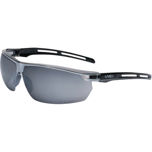 Lunettes de s&eacute;curit&eacute; &eacute;tanches Uvex Tirade, Lentille Argent/Miroir, Antibu&eacute;e, ANSI Z87+/R&eacute;pond ou surpasse la norme CSA Z94.3 Meunier Outillage Industriel