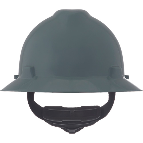 Casques de s&eacute;curit&eacute; &agrave; bordure compl&egrave;te V-Gard, R&eacute;pond aux normes CSA type 1, Suspension Rochet, Non ventil&eacute; Meunier Outillage Industriel