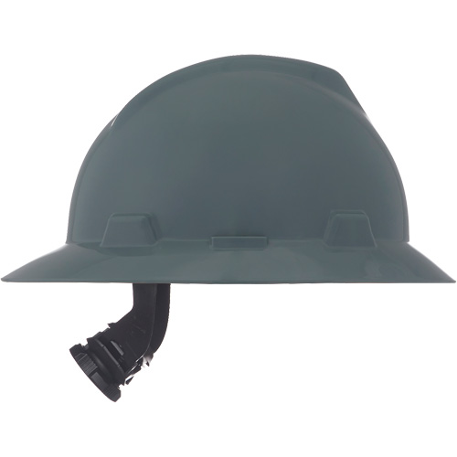 Casques de s&eacute;curit&eacute; &agrave; bordure compl&egrave;te V-Gard, R&eacute;pond aux normes CSA type 1, Suspension Rochet, Non ventil&eacute; Meunier Outillage Industriel