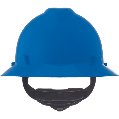 Casques de s&eacute;curit&eacute; &agrave; bordure compl&egrave;te V-Gard, R&eacute;pond aux normes CSA type 1, Suspension Rochet, Non ventil&eacute; Meunier Outillage Industriel
