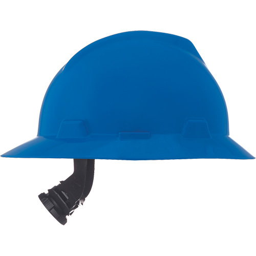Casques de s&eacute;curit&eacute; &agrave; bordure compl&egrave;te V-Gard, R&eacute;pond aux normes CSA type 1, Suspension Rochet, Non ventil&eacute; Meunier Outillage Industriel