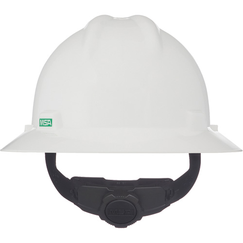Casques de s&eacute;curit&eacute; &agrave; bordure compl&egrave;te V-Gard, R&eacute;pond aux normes CSA type 1, Suspension Rochet, Non ventil&eacute; Meunier Outillage Industriel