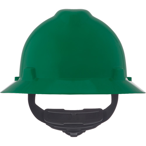 Casques de s&eacute;curit&eacute; &agrave; bordure compl&egrave;te V-Gard, R&eacute;pond aux normes CSA type 1, Suspension Rochet, Non ventil&eacute; Meunier Outillage Industriel
