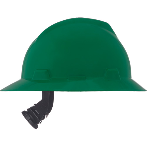 Casques de s&eacute;curit&eacute; &agrave; bordure compl&egrave;te V-Gard, R&eacute;pond aux normes CSA type 1, Suspension Rochet, Non ventil&eacute; Meunier Outillage Industriel