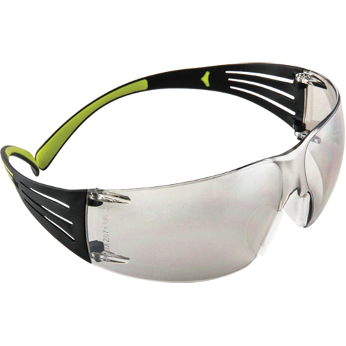 Lunettes de s&eacute;curit&eacute; SecureFit s&eacute;rie 400, Lentille Miroir int&eacute;rieur/ext&eacute;rieur, Anti-&eacute;gratignures, ANSI Z87+/R&eacute;pond ou surpasse la norme CSA Z94.3 Meunier Outillage Industriel