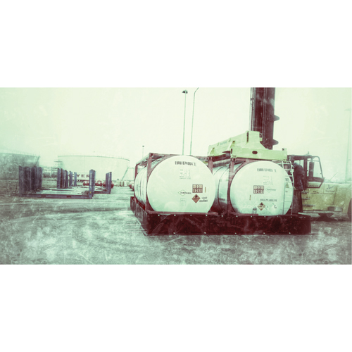 Berme pour r&eacute;servoir double ISO, Capacit&eacute; 7180 gal. US, 24' la x 20' lo x 24" h, Support en L Meunier Outillage Industriel