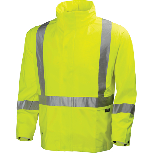 Veste imperm&eacute;able Narvik , Polyester, Jaune lime haute visibilit&eacute;, Petit Meunier Outillage Industriel