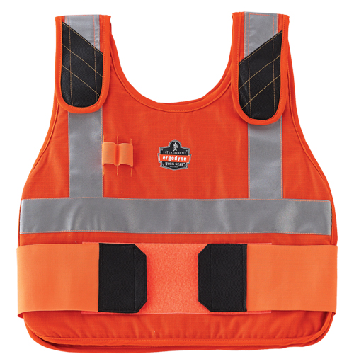 6215HV Phase Change Cooling Vests, Small/Medium, Orange Meunier Outillage Industriel